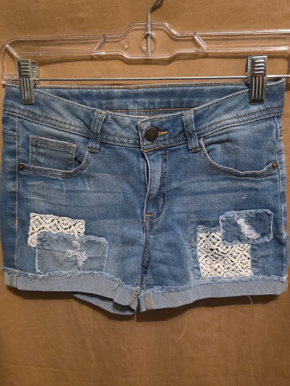 🔥 Girls' Destroyed Denim Shorts 10